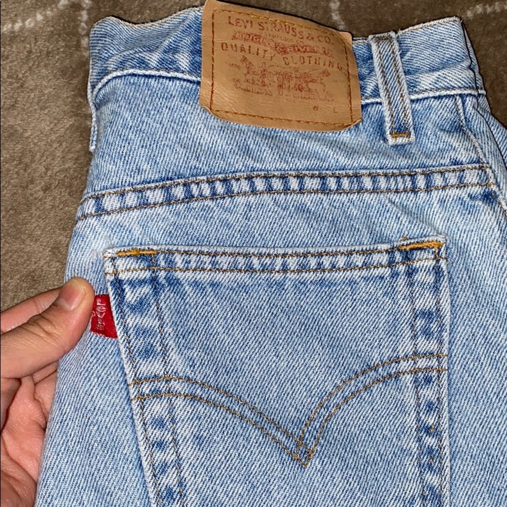 Vintage Light wash Denim Shorts